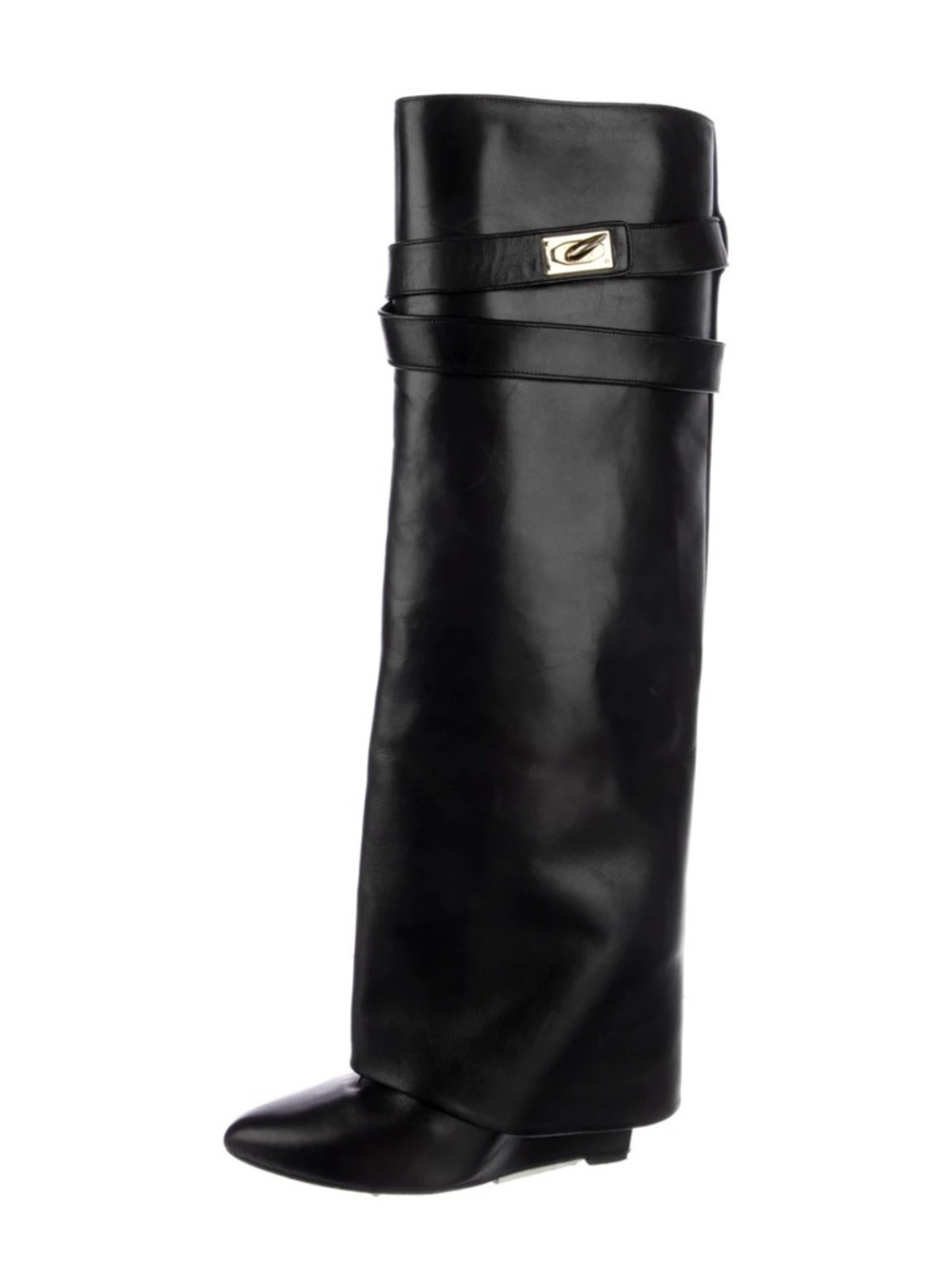 Givenchy black shark boots